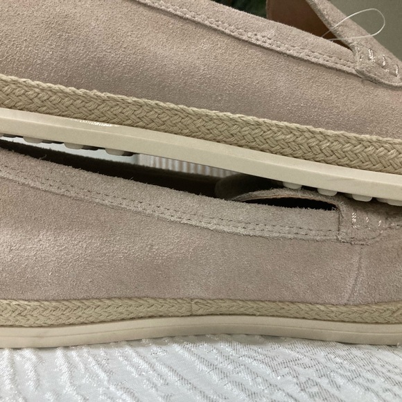 Marc Fisher Men's Taupe Suede Slip-Ons - Picture 4 of 6